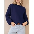thumbnail image 4 of PRETTYGARDEN Women's Fall Oversized Sweaters Dressy Casual Long Sleeve Chunky Knit Winter Pullover Tops 2025 Holiday Outfits, 4 of 9