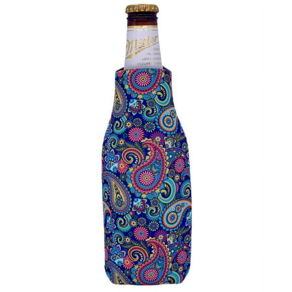 Paisley Pattern Beer Bottle Coolie
