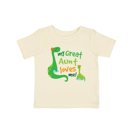 

Inktastic My Great Aunt Loves Me Gift Baby Boy T-Shirt