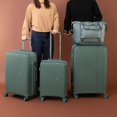 thumbnail image 3 of 5 Piece Hardside Luggage Set: 28 Inch Spinner Suitcase, 24 Inch Rolling Luggage, 20" Carry-On Suitcase, Toiletry Kit & Expandable Tote Bag, 3 of 9