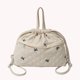 thumbnail image 3 of Mochila Acolchada Con Lazo para Mujer Bolso Mano Bolsillo Interior Cordón, 3 of 9