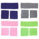 thumbnail image 1 of 4 pares de niños Sports Sweep Bands Sweat Band Band Band Diadenta de coloridos coloridos Madena de pulsera, 1 of 4