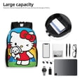 thumbnail image 6 of Hello Kitty Backpack, Travel Laptop Backpack, Water Resistant College School Computer Bag, Durable Daypack, Fit 16 Inch Notebook, 6 of 8