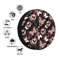 thumbnail image 4 of Fotbe Butterfly Funda de Llanta de Repuesto con Estampado, Engrosada, Ajuste Universal para Jeep, Remolque, RV, SUV, Camión-15 inch, 4 of 6