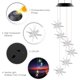 thumbnail image 2 of Campana de viento solar LED para exteriores, ideal para jardín, patio, porche, terraza, jardín y decoración de fiestas., 2 of 5