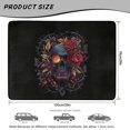 thumbnail image 7 of DISNIMO Skull Rose Print Cargo Mat for SUV All Weather Trunk Mat with Non-Slip Backing Heavy Duty Rear Trunk Protection Cargo Liner Suitable for Most Car Models, 29 x 39 Inches, 7 of 7