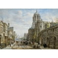 thumbnail image 2 of Louise Rayner 14x11 Gold Ornate Wood Frame and Double Matted Museum Art Print Titled - Christ Church, Oxford, 2 of 4