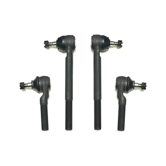 2 Inner Tie Rod Ends   2 Outer Tie Rod Ends Steering Kit for 4WD MODELS