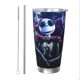 thumbnail image 1 of Vaso de 20 oz con tapa de Pesadilla antes de Navidad, vaso de viaje de acero inoxidable de doble pared con aislamiento al vacío, taza de café con aislamiento duradero, taza térmica con tapa, 1 of 7