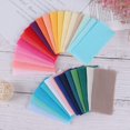 thumbnail image 4 of 100 Pcs de Tissus en Coton Multi-Couleurs, Lots de Tissus Patchwork Assortis, Draps en Coton, Carrés Mixtes, Couture Artisanale, 50 Couleurs (4 x 4 Pouces), 4 of 5