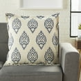 thumbnail image 3 of Nourison Life Styles Indigo Decorative Throw Pillow , 20" x 20", 3 of 4