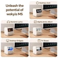 thumbnail image 2 of Dock Station Retro WOKYIS M5 con pantalla HD de 5" y USB-C 10 Gbps, 2 of 9