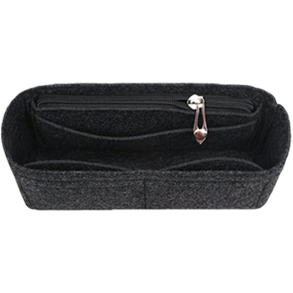 COOLHOOD Felt Fabric Purse Organized Insert With Multi Pockets For Shoulder Bag Handbags Practical Bag Liner Fashionable Insert