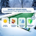 thumbnail image 2 of Swimline Hydrotools Ripstopper Winter Pool Cover for 25x45 Ft Above Ground Rectangle Pools, 2 of 7