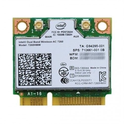 Intel Network 7260 Hmwg R Revised Wifi Wireless Ac 7260 H T Dual Band 2x2 Ac Bluetooth Hmc Free Mounting Screws Included Wireless App Revised Ant7dbidual By Walmart Com Walmart Com Intel Network 7260 Hmwg R Revised Wifi Wireless Ac 7260 H T Dual Band 2x2 Ac Bluetooth Hmc Free Mounting Screws Included Wireless App Revised Ant7dbidual By Walmart Com Walmart Com