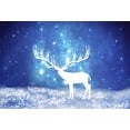 thumbnail image 2 of ABPHOTO 7x5ft Photography Backdrop Spirit Deer Bokeh Halos Starry Night Dream Scene Backdrops, 2 of 4