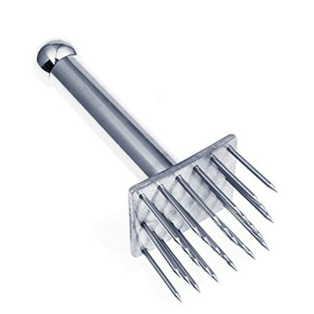 

Vankcp Professional Meat Tenderizer Tool Poultry Tenderizers with 28 Stainless Steel Blades Meat Mallet for Beef Pork Chicken