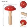 thumbnail image 4 of Darning Supplies Kit Cute Wood Darning Mushroom Darning Needle Sewing Thread, 4 of 10