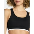 thumbnail image 4 of Avia Women's Medium Support Open Back and Contrast Tipping Sports Bra, XS-XXXL, 4 of 5