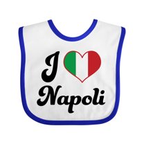 Inktastic I Heart Napoli Boys or Girls Baby Bib