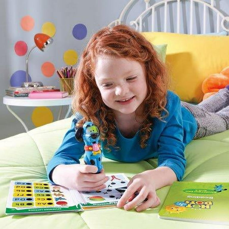 Educational Insights Hot Dots Jr. Let's Master Kindergarten Reading  Workbooks & Interactive Pen, 100 Reading Lessons, Ages 5+ 