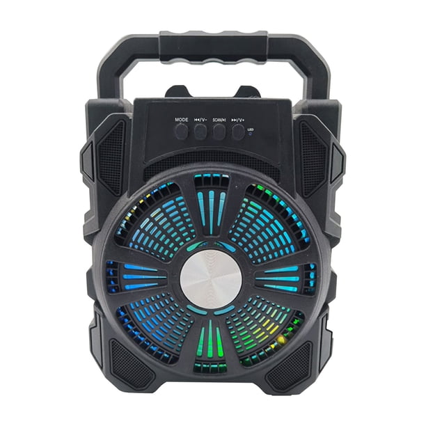 Altavoces Bluetooth Inalámbrico Portable Bluetooth Altavoz Inalámbrico Al Aire Libre con Subwoofer Bluetooth 5.0 Card Aux Cable Y Usb Flash Drive, Adecuado para Casa Al Aire Libre Y Camping Usb Flash