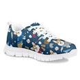 thumbnail image 2 of Pzuqiu Corgi Dog Kids Walking Shoes for Girls Size 5 Lovely Print Breathable Lightweight Running Shoes Comfortable Athletic Sneakers, 2 of 4