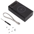 thumbnail image 3 of Dual USB Charging Box Shell, Plug And Play 12  Battery Case Lightweight Rechargeable Large Capacity With Lanyard For Mobile Phones Black, 3 of 8