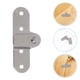 thumbnail image 2 of ColoMX Bisagras para patas de mesa plegable: Bisagra universal para escalera - Herrajes Chicken Mouth Design para escaleras de tijera, escaleras de ático y mesas plegables, 2 of 7