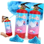 SKYSONIC Gender Reveal Confetti, 2-Pack Girl Gender Reveal Party Decor, Gender Reveal Supplies (Large)