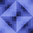 thumbnail image 1 of Ahgly Company Tapis d'Intérieur Lavables en Machine Bleu Ciel de Transition, 8' Carré, 1 of 7
