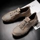 thumbnail image 4 of Mocasines vintage de moda para hombre, zapatos casuales, mocasines transpirables de malla de aire para caminar en verano, zapatos planos para conducir para el tiempo libre para hombre (26,5 cm), 4 of 4