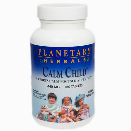 Planetary Herbals Calm Child 432mg, 150 tablets (Best Herbal Sleeping Tablets)