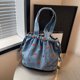 thumbnail image 3 of Bolso Mano Hombro Mujer Denim Jean Hobo Compras, 3 of 9