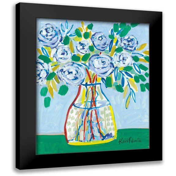 Roberts, Kait 12x14 Black Modern Framed Museum Art Print Titled - Its Not Goodbye