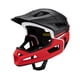 thumbnail image 1 of Casco de bicicleta de cara completa Zulema resistente al impacto negro rojo, 1 of 8