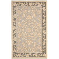 Safavieh Beach House Dervla Oriental Indoor/Outdoor Area Rug, Light Blue/Espresso, 8' x 11'2"