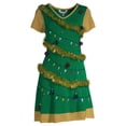 thumbnail image 4 of No Boundaries Juniors' Ugly Christmas Sweater Dress, 4 of 6