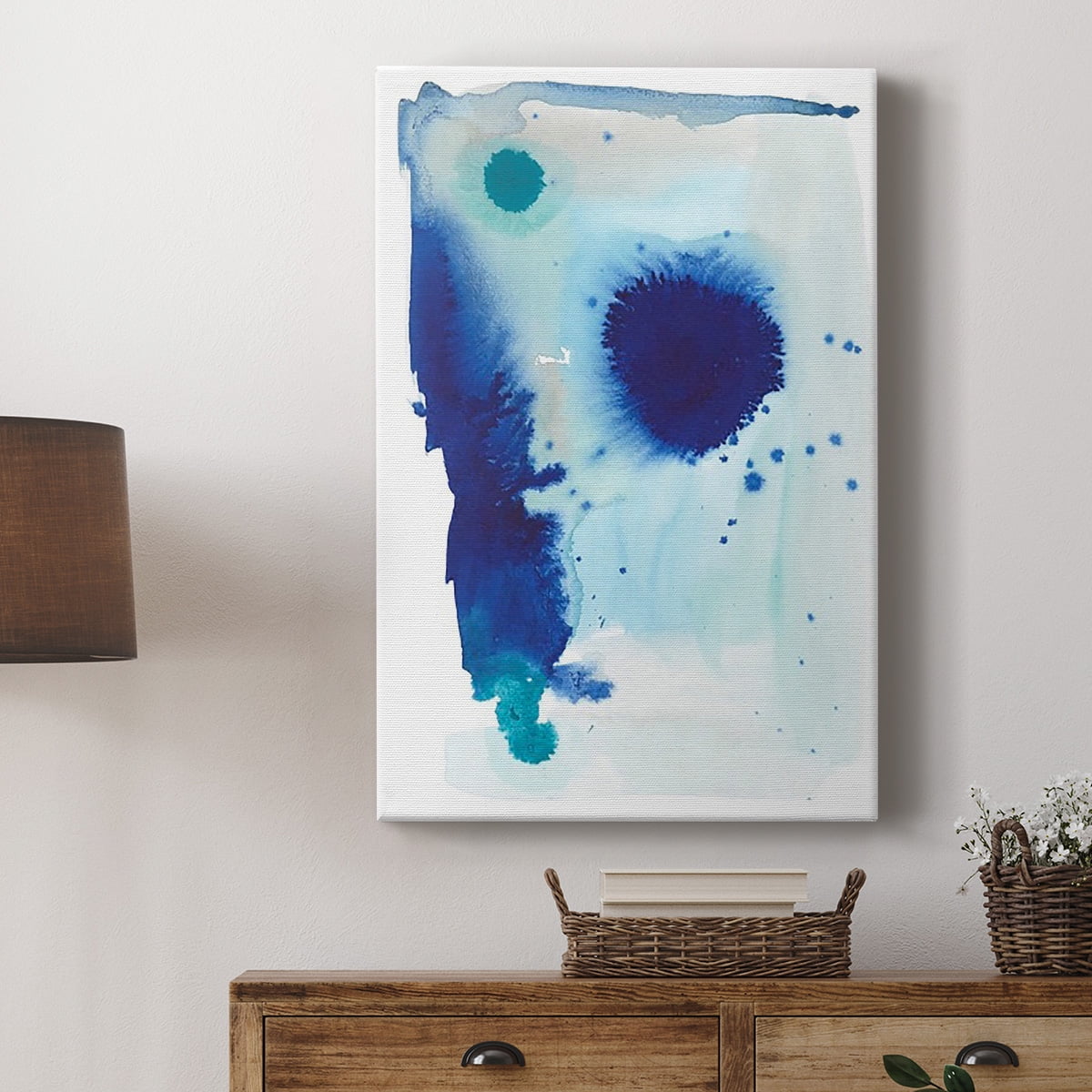 Spare Blue II Premium Gallery Wrapped Canvas - Ready to Hang