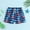 Multicolor, variant on Boys Kids Swim Trunks Quick Dry UPF 50 Shark Print Multicolor Beach Bathing Suit Shorts 6M-3T,Size 3 T