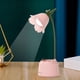 thumbnail image 2 of Lámpara de escritorio con forma de flor, protección ocular, LED, flexible, para mesita de noche Rosa, 2 of 9