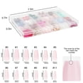 thumbnail image 2 of Dsseng 900pcs Full Cover French Nail Tips  Soft Gel Nail Tips  3 Styles Acrylic Fake Nails, 2 of 6