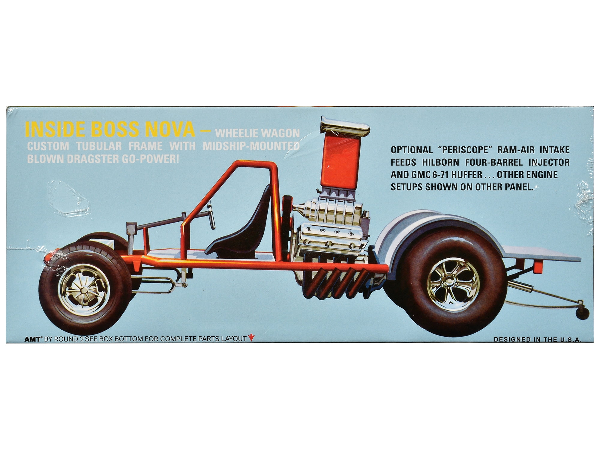 Boss Nova Funny Car Skill 2 Model Kit