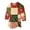A 04#, variant on Christmas Mens Buffalo Plaid Shirt Reindeer Santa Claus Print Long Sleeve Outfit Loose Fit Comfortable Ugly Tops for Party Vacation Dark Green M
