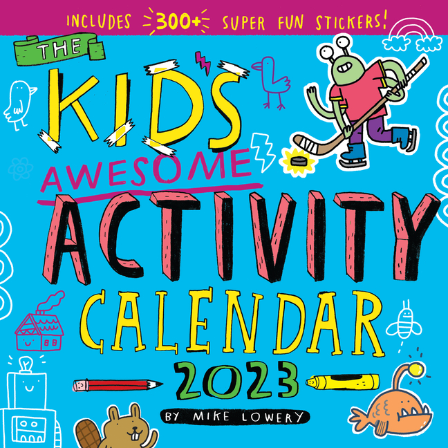 Kid's Awesome Activity Wall Calendar 2023 (Calendar)