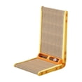 thumbnail image 2 of DimyFew Cat Scratcher Pad Cat Board Pad Vertical Cat Scratching Board Cardboard Cat Scratcher for Indoor Cats Suitable for Cat House Wall And Couch Protection yellow, 2 of 8