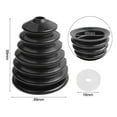 thumbnail image 1 of Electric Hammer Dust Covers Rubber Impact-Drill Pick Up-Ash Catcher High Elasticity Dust Collector Device Power Tools Accessory A, 1 of 9