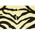 thumbnail image 3 of Unique Loom Okapi Wildlife Modern Animal Print Area Rug or Runner, 3 of 7
