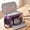 02-Purple, variant on Sewing Machine Case, Carrying Tote Bag 2 Layer Storage Organizer with Adjustable Shoulder Strap