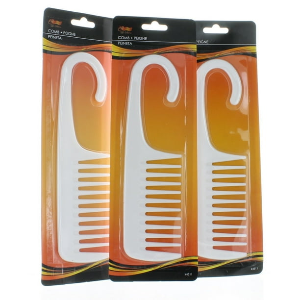Detangling Combs Wide Tooth Hairdressing Shower Conditioner Comb Lot of